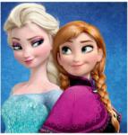  5D gyémánt mozaik - Anna és Elsa