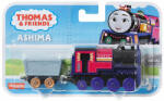 Mattel Thomas és barátai Ashima fém mozdony szeneskocsival (HNN20)
