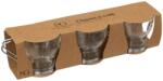 Secret De Gourmet Set 3 cani cafea Arometo, sticla, 110 ml