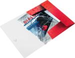 Leitz WOW gumis mappa, PP, piros (45990026)