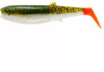 Savage Gear LB Cannibal shad bulk gumihal, 8 cm, olive hot orange, 1 db (77094)