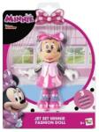  Disney Minnie Mickey - Papusa fashion, Calatorie distractiva si eleganta (BK0964) Papusa