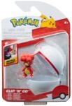 Pokémon - Set 2 figurine Clip n Go, (Magby & Premier Ball) S15 (ASMPKW3139) Figurina
