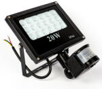  FTS LED Reflektor Prémium 20W Mozgásérzékelővel - fenytechnikashop