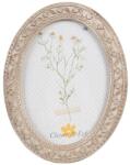 Clayre & Eef Antikolt bézs ovális képkeret