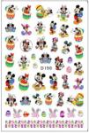  Körömmatrica - D150 Mickey húsvét "Limitált