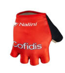 NALINI Kerékpáros kesztyű rövid ujjal - COFIDIS 2021 - piros - holokolo - 8 090 Ft