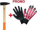 Evotools Ciocan Mecanic Forjat Coada Lemn ETS + Manusi HPPE Anti-Impact PROMO / G[kg]: 1; P: 6+6 (p00921) Ciocan