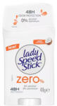 Lady Speed Stick Deodorant solid pentru femei Lady Speed Stick Zero % Fresh Coconut, 40 g (7509546671314)