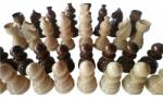 Magic Puzzle Box Új kézzel esztergált mogyoró fa sakkfigura készlet 9.5 cm hosszú a király barna (_f2c20a732)