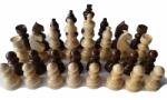 Magic Puzzle Box Nagy kézzel készített mogyoró fa sakkfigura készlet 11, 5 cm hosszú a király barna (_6a712289e)