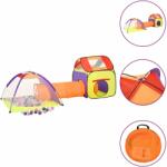  Cort de joacă pentru copii 250 bile, multicolor, 338x123x111 cm (3107732)