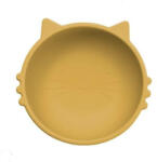  Bol din silicon Kitty I, 6 luni+, Honey, Appekids Set pentru masa bebelusi