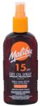 Malibu Dry Oil Spray SPF15 vízálló napozóspray 200 ml