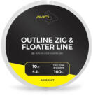 Avid Outline Zig & Floater Line 0, 30mm 100m Fonott Főzsinór (A0630008)