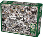 Cobble Hill Puzzle Cobble Hill de 1000 piese - Animale alb-negru, Shelley Davis (40043) Puzzle