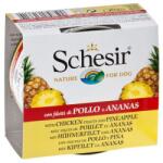 Schesir Fruit Csirke ananásszal 150G