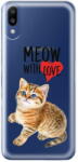 Lemontti Husa Husa Samsung Galaxy M10 Lemontti Silicon Art Meow With Love (LEMHSAM10MWL) - pcone