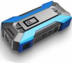  Hordozható többfunkciós autóindító, benzin/dízel motorhoz, kapacitás 37000mWh, 12V, 8/5 L, 17, 5X8, 2X4, 2 cm, fekete/kék