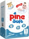 Pine Scutece pentru nou nascut Soft, 2-5 kg, 40 bucati, PINE