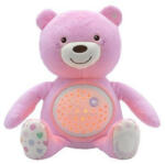 Chicco Baby Bear plüss maci projector rózsaszín