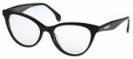 Avanglion Rame ochelari de vedere Femei Avanglion AVO6280-51-300, Negru, Ochi de pisica, 51 mm (AVO6280-51-300) Rama ochelari