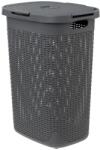 5five Simple Smart Cos rufe Flexible, Gri Antracit, plastic, 60 litri, 35, 2 x 45 x H 65, 8 cm