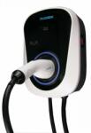 Duosida elektromos autó fali töltő 3×16 A, 11 kW, 2, 5 m Type2 töltőkábel + WIFI + RFID, DUOSIDA