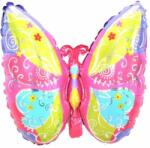Balloons4party Balon folie fluture roz 48 x 63 cm - articole-petreceri - 10,00 RON