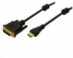 LogiLink CH0004 HDMI-DVI kábel 2m fekete