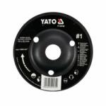 TOYA Disc circular raspel depresat, Yato 115x22.2mm