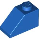 LEGO® 3040c7 - LEGO kék kocka 45° elem 1x2 méretű (3040c7)