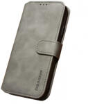 DG.MING Husa iPhone XR Retro Style Leather Dg. Ming Gri - cel