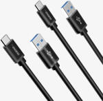 Dudao kábel USB kábel - USB Type C Super Fast Charge 1 m fekete ( (1020462)