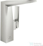 GROHE ALLURE BRILLIANT L magasított mosdó csaptelep leeresztő nélkül, Supersteel 24345DC0 (24345DC0)
