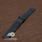  Bratara milaneza neagra 24mm - 41101