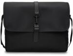 RAINS Laptoptáska Messenger Bag W3 14580 Fekete (Messenger Bag W3 14580)