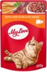 My Love táska macskáknak májas szószban 24x100 g