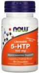 NOW 5-HTP, (Chewable), Aroma Portocale, 100 mg, Now Foods, 90 drajeuri