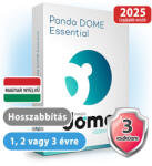 Panda Dome Essential HUN 3 Eszköz 1 év online vírusirtó szoftver (hosszabbítás) (W01YPDE0E03_hosszabbitas) - virusirto-szoftverek
