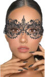 Sunspice Маска за лице с бродерия "face lace black" Полиестер