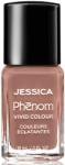 Jessica Cosmetics Lac de unghii Jessica Phenom Vivid Colour Chocolate Bronze, PHEN-069, 14ml