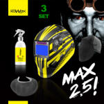 Kowax Önsötétítő páraelszívó MAX2.5! SET 3
