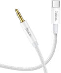 hoco. Cablu Audio USB-C - 3.5mm HOCO UPA19, 1m, Argintiu