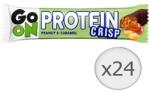 Go On Nutrition Protein Crisp mogyorós karamellás ízű protein szelet, 24db