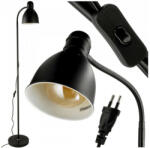 Berge Nico fekete állólámpa flexibilis szár egyszerű forma megfizethető ár 1xE27 STL042 (STL042)