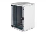 ASSMANN Dulap de perete Digitus DN-1019, Metal, 10U orizontal, 5U vertical (Gri) (DN-1019)