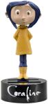 NECA Statuetă NECA Animation: Coraline - Coraline (Knocker Bobble), 16 cm (NECA49603) Figurina