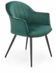 Halmar K468 szék sötétzöld