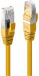 Lindy 47861 hálózati kábel Sárga 0, 5 M Cat6a S/FTP (S-STP) (47861) (47861)